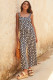 SC Casual Print Sleeveless Two Piece Pants Set GSNU-3019