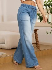 SC Casual Loose Wide Leg Denim Jeans GMYT-8128