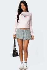 SC Vintage Pod Denim Skirt GMYT-13286