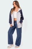 SC Loose Washed Pockets Straight Jeans GMYT-13635