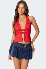 SC Low-waisted Pod Half-body Skirt GMYT-13311