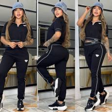 VIP1 Short Sleeve Sweatshirt Pants Suit GYSF-5222