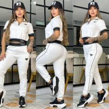 VIP1 Short Sleeve Sweatshirt Pants Suit GYSF-5222