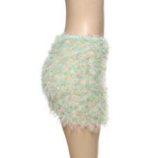 SC Color Block Tassel Tight Skirts GZJQ-K25J65344