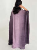 SC Gradient Color Loose Batwing Sleeve Robe Coats  GZRF-KH-0076
