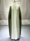 SC Gradient Color Loose Batwing Sleeve Robe Coats  GZRF-KH-0076