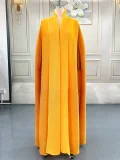 SC Gradient Color Loose Batwing Sleeve Robe Coats  GZRF-KH-0076