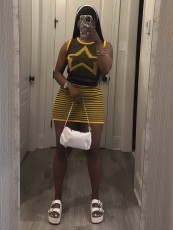 SC Knits Sleeveless Tank Tops Two Piece Skirts Set YWXS-K25L637