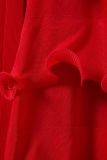 SC Sleeveless Solid Color Midi Dress GZRF-HY-9069