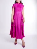 SC Sleeveless Solid Color Midi Dress GZRF-HY-9069