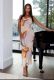 SC Print Halterneck Backless Maxi Dress QODY-6068