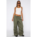 SC Loose Multi-Pockets Straight Leg Pants  ASL-6799