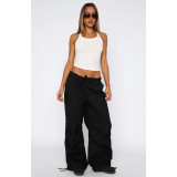 SC Loose Multi-Pockets Straight Leg Pants  ASL-6799