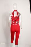 SC Sleeveless Solid Color Backless Jumpsuits YWXS-K25L787