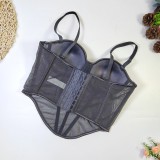 SC Solid Color Sling Corset GPBY-6328