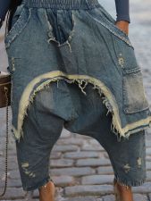 SC Holes Fashion Loose Haren Jeans ONY-391378