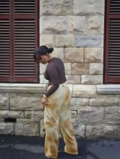 SC Plus Size Fashion Washed Loose Wide Leg Jeans GYLN-0580