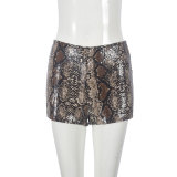 SC Sequin Print Casual Short GBTF-51437PHD