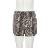 SC Sequin Print Casual Short GBTF-51437PHD