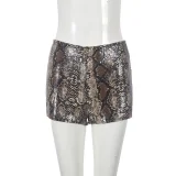 SC Sequin Print Casual Short GBTF-51437PHD