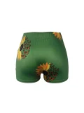 SC Patterned Printed Tight Yoga Shorts SHD-9898