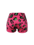 SC Patterned Printed Tight Yoga Shorts SHD-9898