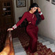 SC Solid Color Long Sleeve Maxi Dress XEF-K25D77446