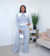 SC Long Sleeve Sport Sweatshirt Pants Loose Suit GBGF-8812