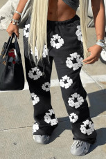 SC Print Loose Casual Pants GXBQ-1142274
