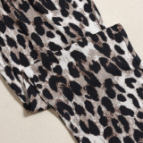 SC Leopard Print Slim Pants GNZD-51575PBD