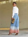 SC Gradient Color Wide Leg Jeans GYLN-2682