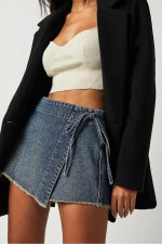 SC Fashion Frayed Denim Shorts GKNF-13970
