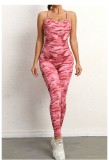 SC V-Neck Yoga Fitness Backless Jumpsuit GQSA-1028