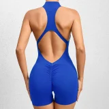 SC Solid Color Tight Sport Yoga Romper GQSA-Q22