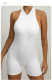 SC Solid Color Tight Sport Yoga Romper GQSA-Q22
