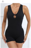 SC Sleeveless Solid Color Yoga Sport Romper GQSA-42016
