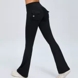 SC Solid Color Sport Micro Flare Pants GQSA-S0031