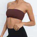 SC Solid Color Wrap Chest Sport Tops GQSA-RD803