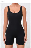 SC Solid Color Fitness Sport Tight Romper GQSA-4608
