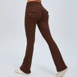 SC Solid Color Sport Micro Flare Pants GQSA-S0031