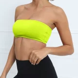 SC Solid Color Wrap Chest Sport Tops GQSA-RD803