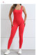 SC Backless Solid Color Sport Skinny Jumpsuit GQSA-7448