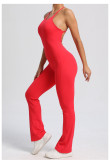 SC Adjustable Straps Backless Yoga Jumpsuit GQSA-53202