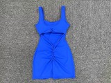 SC Solid Color Fitness Sport Tight Romper GQSA-4608