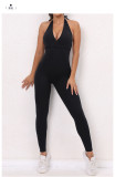 SC Backless Tie Up Sport Yoga Jumpsuit GQSA-2281