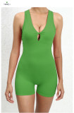SC Sleeveless Solid Color Yoga Sport Romper GQSA-42016