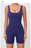 SC Solid Color Fitness Sport Tight Romper GQSA-4608