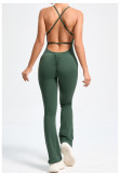 SC Adjustable Straps Backless Yoga Jumpsuit GQSA-53202