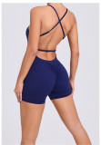 SC Sleeveless Backless Sport Romper GQSA-41720
