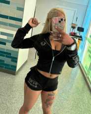 SC Letter Hot Drill Long Sleeve Two Piece Shorts Set GFCF-1388